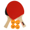 Набір для настільного тенісу WEINIXUN MT-2106 2 ракетки 4 м'ячі 1