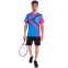 Комплект одежды для тенниса мужской футболка и шорты Lingo LD-1837A M-4XL цвета в ассортименте 13