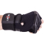 Перчатки для фитнеса и тяжелой атлетики кожаные Zelart SB-161085 S-XXL черный 3