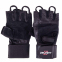 Перчатки для фитнеса и тяжелой атлетики кожаные Zelart SB-161085 S-XXL черный 4