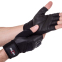 Перчатки для фитнеса и тяжелой атлетики кожаные Zelart SB-161094 S-XXL черный 2