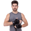 Перчатки для фитнеса и тяжелой атлетики кожаные Zelart SB-161094 S-XXL черный 7