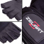 Перчатки для фитнеса и тяжелой атлетики Zelart SB-161099 S-XXL черный 5