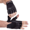 Перчатки спортивные кожаные Zelart SB-161556 S-XXL черный 1