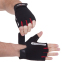 Перчатки для фитнеса и тренировок Zelart SB-161568 S-XXL черный 1