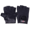 Перчатки для фитнеса и тренировок кожаные Zelart SB-161573 S-XXL черный 4
