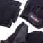 Перчатки для фитнеса и тренировок кожаные Zelart SB-161573 S-XXL черный 5