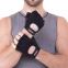 Перчатки для фитнеса и тренировок кожаные Zelart SB-161573 S-XXL черный 6