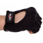 Перчатки для фитнеса и тренировок кожаные Zelart SB-161573 S-XXL черный 10
