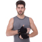 Перчатки для фитнеса и тренировок Zelart SB-161575 S-XXL черный 7