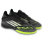 Сороконожки футбольные детские подростковые SP-Sport 2502-1 размер 35-39 черный-салатовый 3