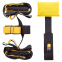 Тренировочные подвесные петли TRX KIT P1 FI-3723-02 черный-желтый 9