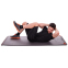 Коврик для фитнеса и йоги профессиональный Zelart FI-2575 (MD9004-15) 180x61x1,5см серый 4