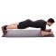 Коврик для фитнеса и йоги профессиональный Zelart FI-2575 (MD9004-15) 180x61x1,5см серый 5