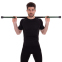 Палка гімнастична Бодибар Body Bar Zelart FI-2611-5 вага 5кг чорний-зелений 1