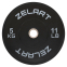 Бамперные диски резиновые Bumper Plates Zelart TA-4790-5 51мм 5кг черный-серый 0