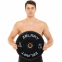 Бамперные диски резиновые Bumper Plates Zelart TA-4790-5 51мм 5кг черный-серый 8