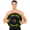 Бамперные диски резиновые Bumper Plates Zelart TA-4790-15 51мм 15кг черный-желтый 8