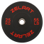 Бамперные диски резиновые Bumper Plates Zelart TA-4790-25 51мм 25кг черный-красный 0