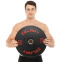 Бамперные диски резиновые Bumper Plates Zelart TA-4790-25 51мм 25кг черный-красный 8