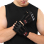 Перчатки для кроссфита и воркаута кожаные BODY SCULPTURE WorkOut BC-4779 размер S-XL черный 3