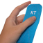Кінезіо тейп (Kinesio tape) нарізані KTTP PRO PRE-CUT довжина 25см блакитний 3