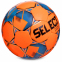 М'яч для футзалу SELECT FUTSAL STREET FB-4803 №4 оранжевий-синій 0