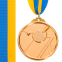 Медаль спортивна зі стрічкою SP-Sport Настільний теніс C-H8566 золото, срібло, бронза 0