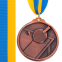 Медаль спортивна зі стрічкою SP-Sport Настільний теніс C-H8566 золото, срібло, бронза 1