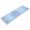 Коврик для йоги Замшевый Record FI-5662-35 размер 183x61x0,3см с принтом Цветок Жизни голубой 0