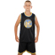 Форма баскетбольна дитяча NB-Sport NBA GOLDEN STATE WARRIORS BA-9963 S-2XL чорний-жовтий 1