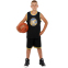 Форма баскетбольная детская NB-Sport NBA GOLDEN STATE WARRIORS BA-9963 S-2XL черный-желтый 6
