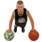Форма баскетбольная детская NB-Sport NBA GOLDEN STATE WARRIORS BA-9963 S-2XL черный-желтый 10