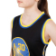 Форма баскетбольна дитяча NB-Sport NBA GOLDEN STATE WARRIORS BA-9963 S-2XL чорний-жовтий 14