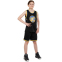 Форма баскетбольная детская NB-Sport NBA GOLDEN STATE WARRIORS BA-9963 S-2XL черный-желтый 16