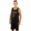 Форма баскетбольна дитяча NB-Sport NBA JAMES 6 BA-9967 S-2XL чорний-жовтий 3