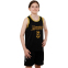 Форма баскетбольна дитяча NB-Sport NBA JAMES 6 BA-9967 S-2XL чорний-жовтий 12