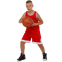 Форма баскетбольна дитяча NB-Sport NBA BULLS BA-9968 S-2XL червоний-білий 7