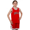 Форма баскетбольная детская NB-Sport NBA BULLS BA-9968 S-2XL красный-белый 10
