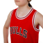 Форма баскетбольная детская NB-Sport NBA BULLS BA-9968 S-2XL красный-белый 14