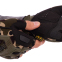 Перчатки тактические с открытыми пальцами MECHANIX BC-4927-HG L-XL камуфляж Woodland 1
