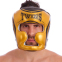Шлем боксерский с полной защитой кожаный TWINS FHG-TW4GD-BK S-XL золотой-черный 4