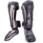 Захист гомілки та стопи для єдиноборств Zelart BO-2531 S-XL чорний-сірий камуфляж 3