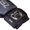 Перчатки боксерские Zelart BO-2532 6-14 унций черный-серый 1