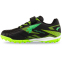 Сороконіжки футбольні дитячі Joma POWERFULL POJS2601TFV розмір 26-34 чорний-зелений 2