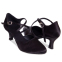 Взуття для бальних танців жіноче Латина із закритим носком Zelart OB-6001 розмір 35-40 чорний 1