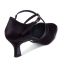 Обувь для бальных танцев женская Латина с закрытым носком Zelart OB-6001 размер 35-40 черный 2