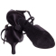 Обувь для бальных танцев женская Латина с закрытым носком Zelart OB-6001 размер 35-40 черный 3
