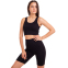 Комплект спортивный женский (шорты и топ) STIM Лорелина CO-3795 XS-M черный 5