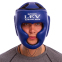Шлем боксерский с полной защитой LEV LV-4294 М-XL цвета в ассортименте 5